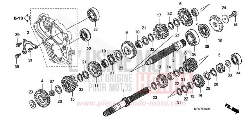 BOITE DE VITESSES CB1000RAC de 2012